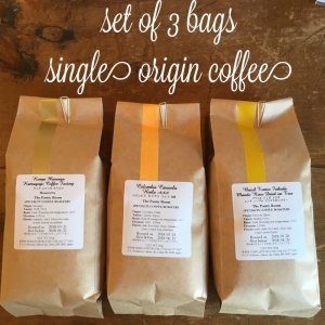 画像: 【送料込】焙煎士お勧め シングルオリジン・ブレンドコーヒー３種セット 200g × 3bags 