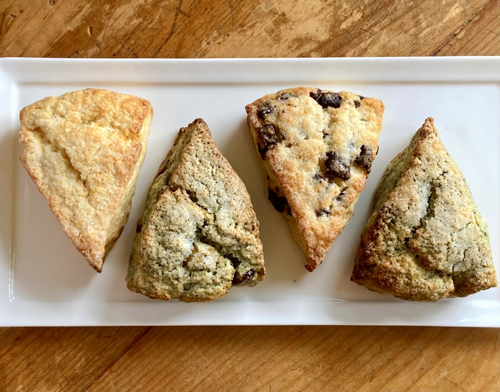 画像1: 季節限定　クリームスコーンよもぎ アソート４個 